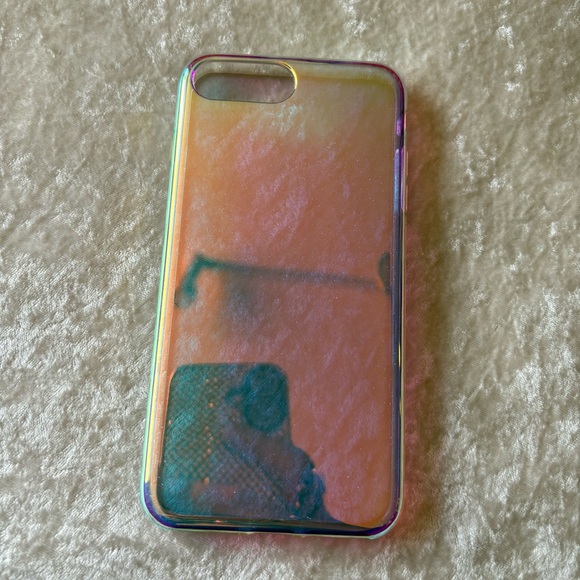 Velvet Caviar Other - Velvet Caviar Holographic Glitter Nebula Phone Case Iphone 7/8 Plus EUC Sparkle